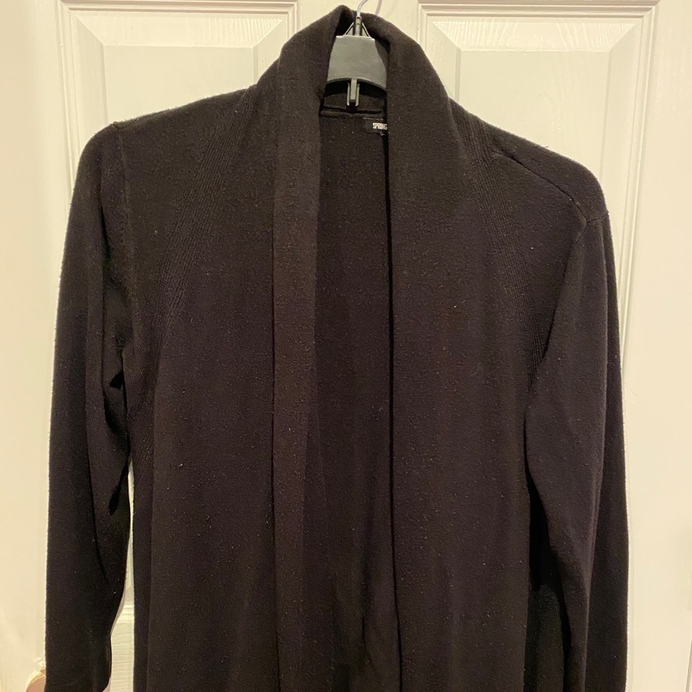 Spring + Mercer cascading sweater